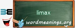 WordMeaning blackboard for limax